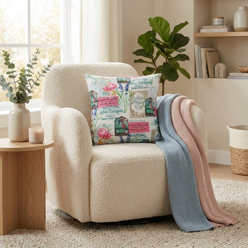 Elegant Decorative Cushion Covers Set of 4 – 16×16 Inch Sofa Cushions