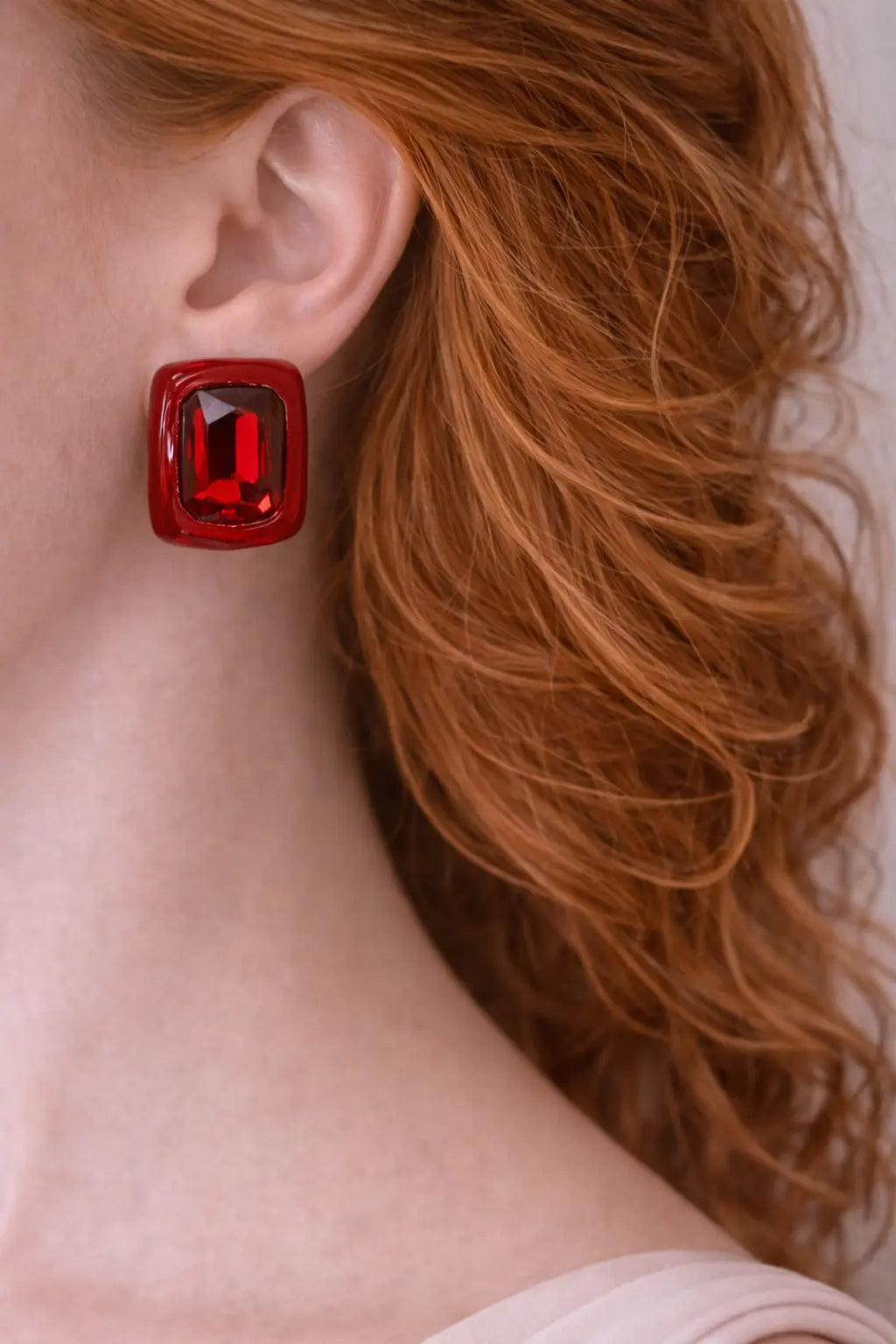 Mehrify Multicolor Crystal Stud Earrings for Women – Elegant Statement Jewelry