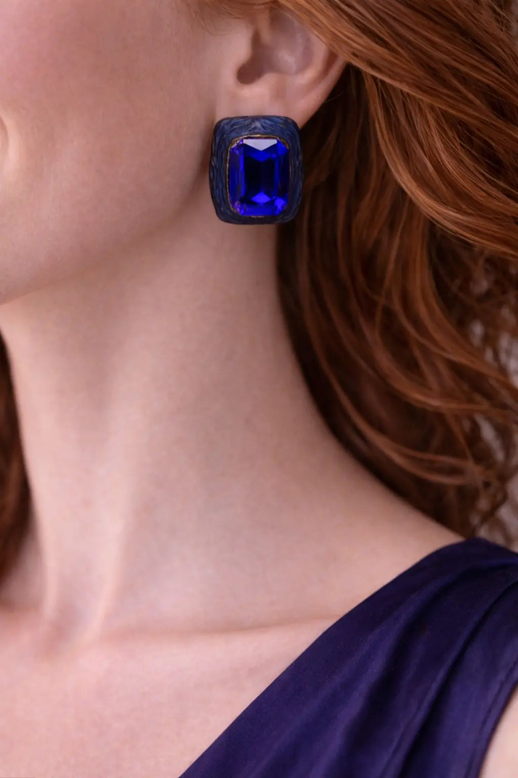 Mehrify Multicolor Crystal Stud Earrings for Women – Elegant Statement Jewelry