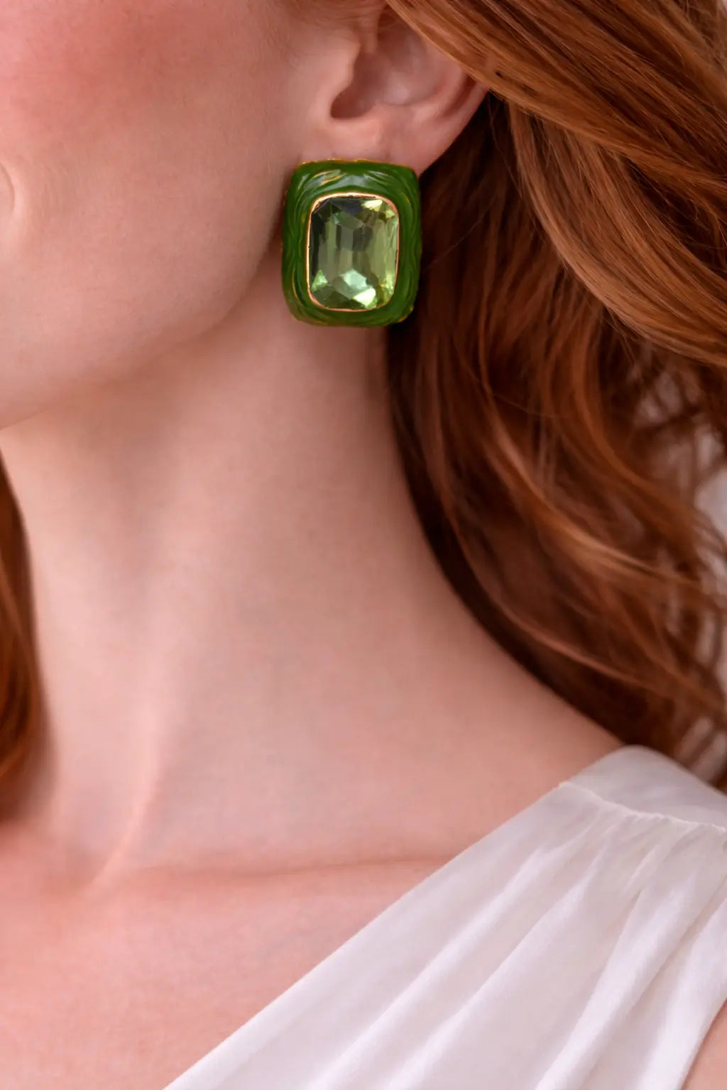 Mehrify Multicolor Crystal Stud Earrings for Women – Elegant Statement Jewelry